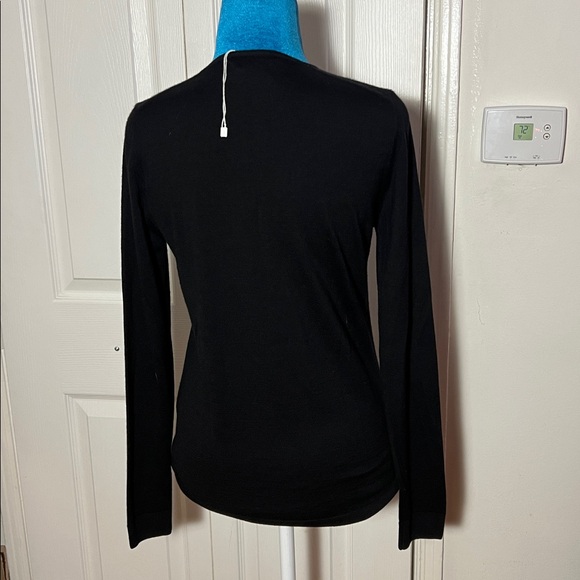 NWOT FALCONERI Italy Black Cashmere Sweater Women’s Medium - Picture 5 of 7